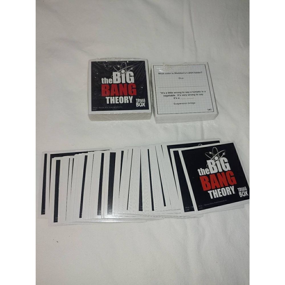 Trivia Box The Big Bang Theory Card Game - Picture 4 of 4